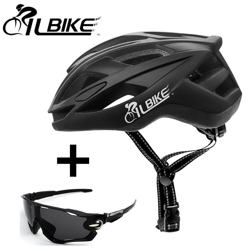 QYLBIKE Casco de ciclismo de seguridad Casco de bicicleta ligero ajustable para hombres adultos Mujeres Casco de bicicleta de montaña y carretera