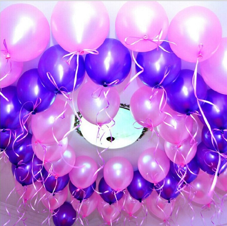Latex ballonnen Groen en Blauw (Ook geschikt voor Helium) (30 stuks