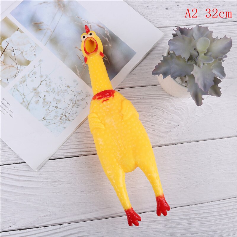 1 stücke 17cm 31cm 41cm Schreien Huhn quetschen Klang-Spielzeug Haustiere Spielzeug Produkt Hund Spielzeug Shrilling Dekompression werkzeug Lustige Spielereien: A2