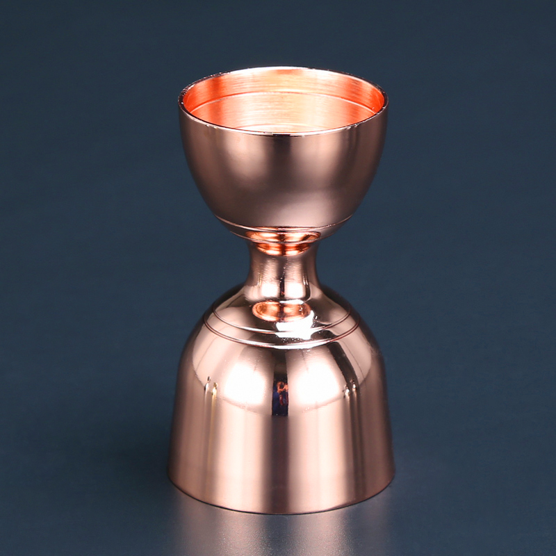 Jigger de cóctel de acero inoxidable, medidor de bebidas, Bar, campana, taza de tiro de licor, herramienta de camarero, 30ml/60ml