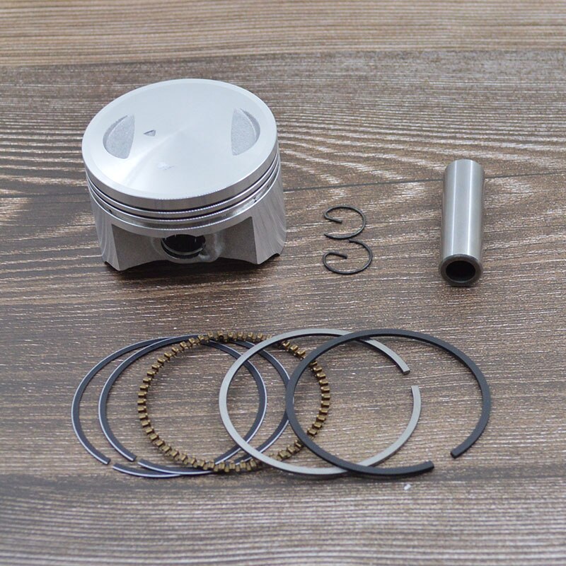 Kit de juntas de anillo de pistón de motocicleta, piezas de motor de gran calibre, 62mm, , para KEEWAY RKV125 RKS125 125cc 150cc STD 57mm,: 150cc62mm piston kit