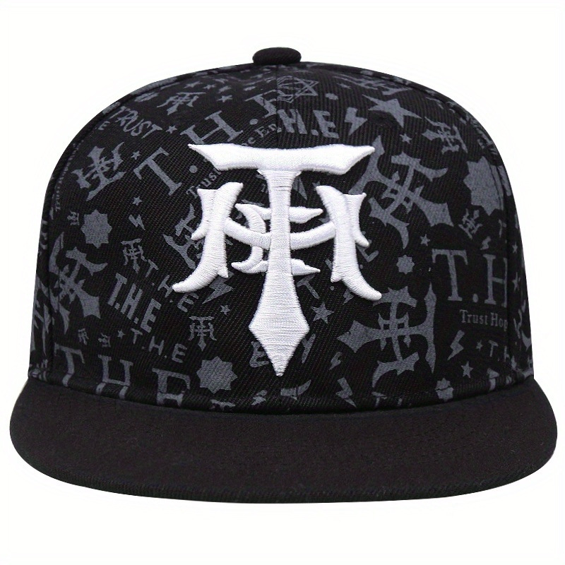 Gorra de béisbol de ala plana, sombrero Hipster bordado, estilo europeo, Hip Hop