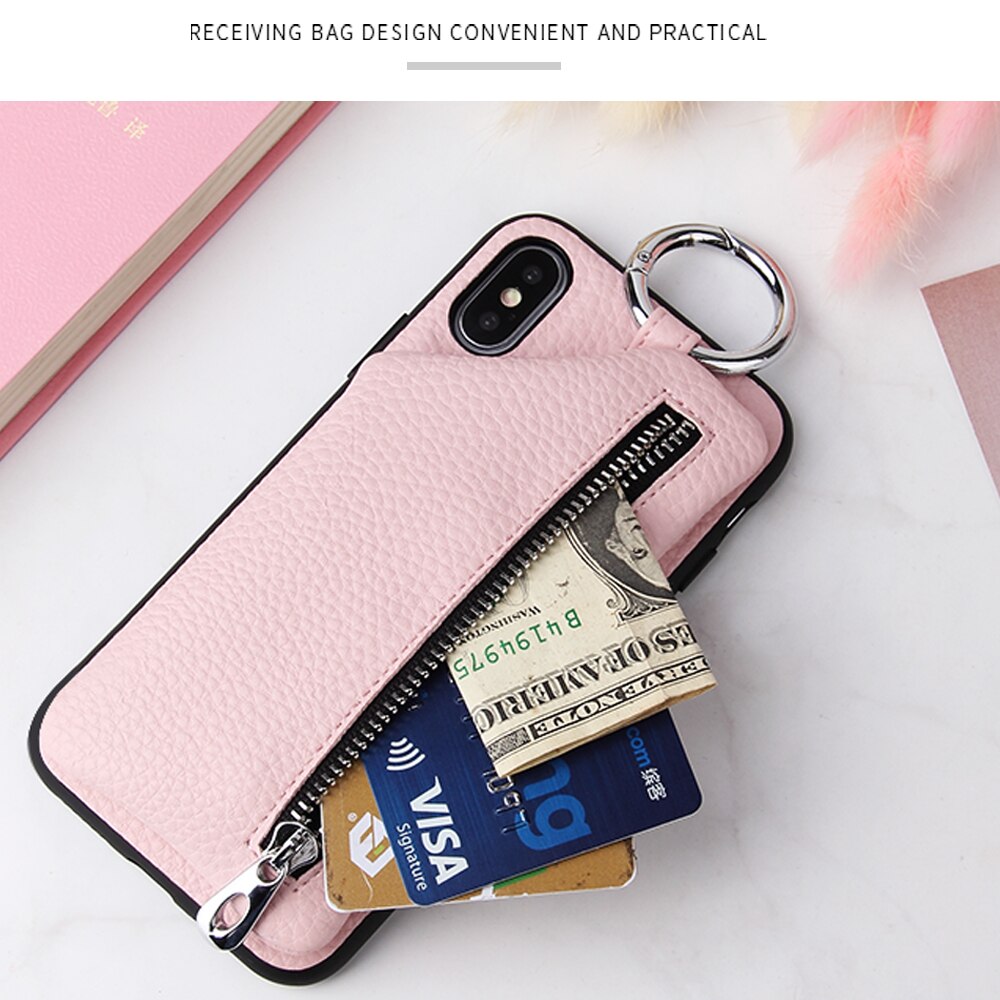Portemonneehoesje voor iphone x xs xr xsmax meisjeszakhoesje voor apple iphone x xs max hoesjes fundas coque para