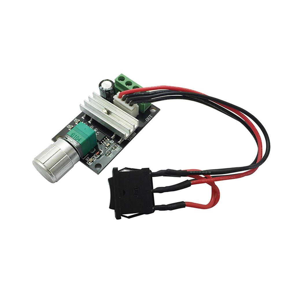 1pcs DC 6V 12V 24V 28V 3A PWM Motor Speed Controller Adjustable Speed DC Motor Driver Forward Reverse Switch