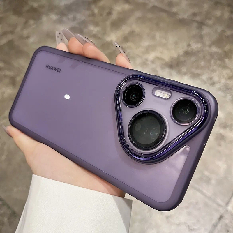 Für Huawei Pura 70 Hülle Huawei Pura 80 Profi Handyhülle Huawei Pura 70 Ultra 80 Profi + Transparente Silikon-Kameraschutzhülle