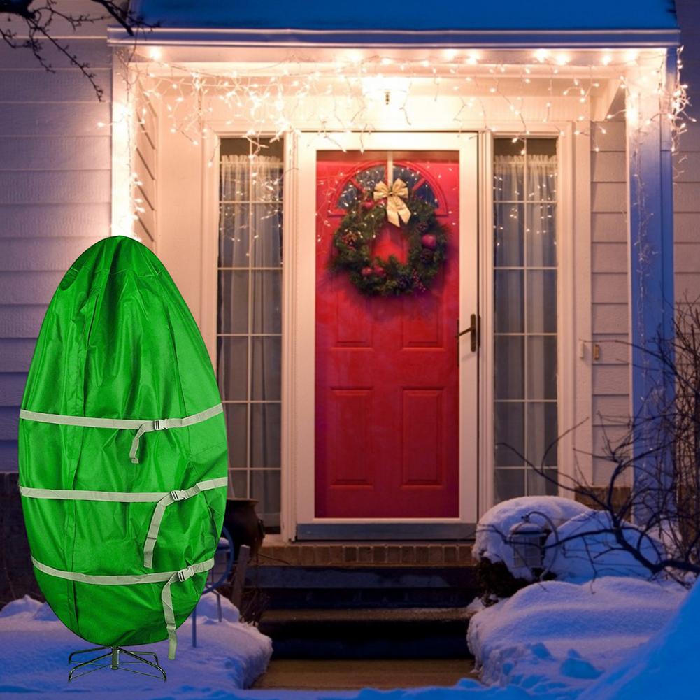 3 Sizes Upright Christmas Tree Storage Bag Tree Storage Case Christmas Storage Container with Handles and Sleek Zipper