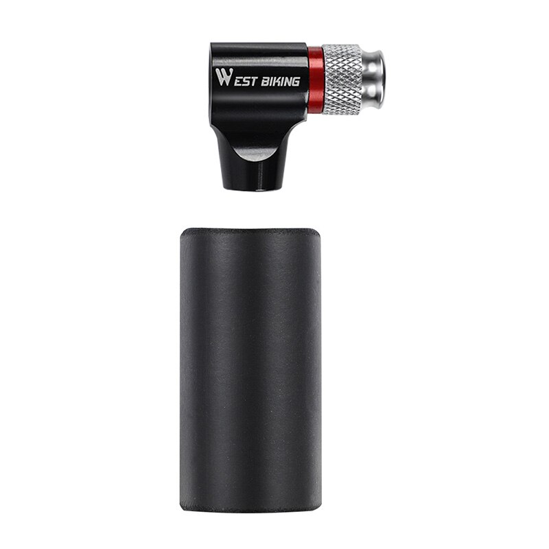 Fiets Snelle Opblaasbare Fles Racefiets Draagbare Antivries CO2 Gas Cilinder Mountainbike CO2 Opblaasbare Mond: 01 Pump mouth