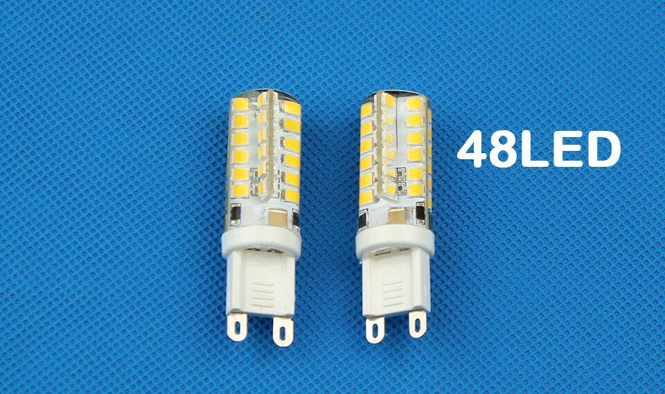 5 unids/lote g9 led 3W 5W AC220V 240V G9 bombilla led SMD 2835 3014 Led g9 reemplazo de luz 30/40W lámpara halógena