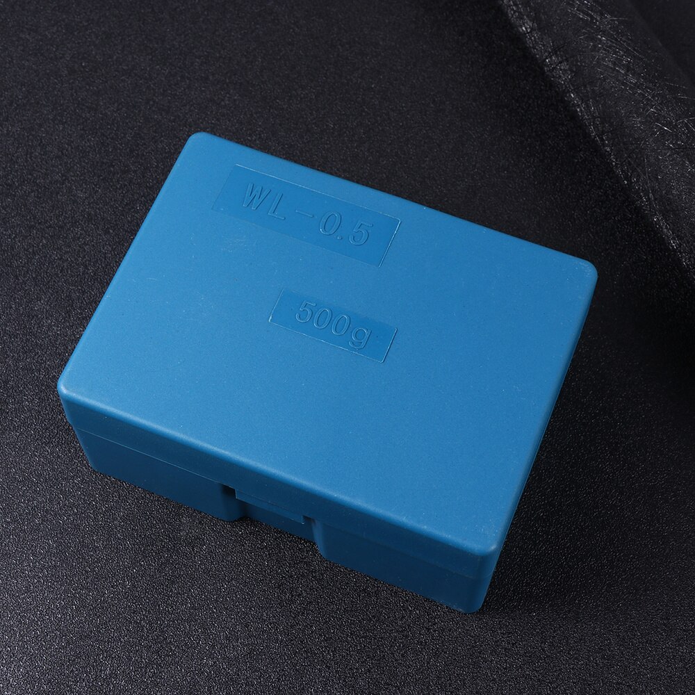 500 Grams Plating Steel Calibration Scale Weight Kit Calibration Weights with Tweezers for Digital Balance Scale - 10mg-200g