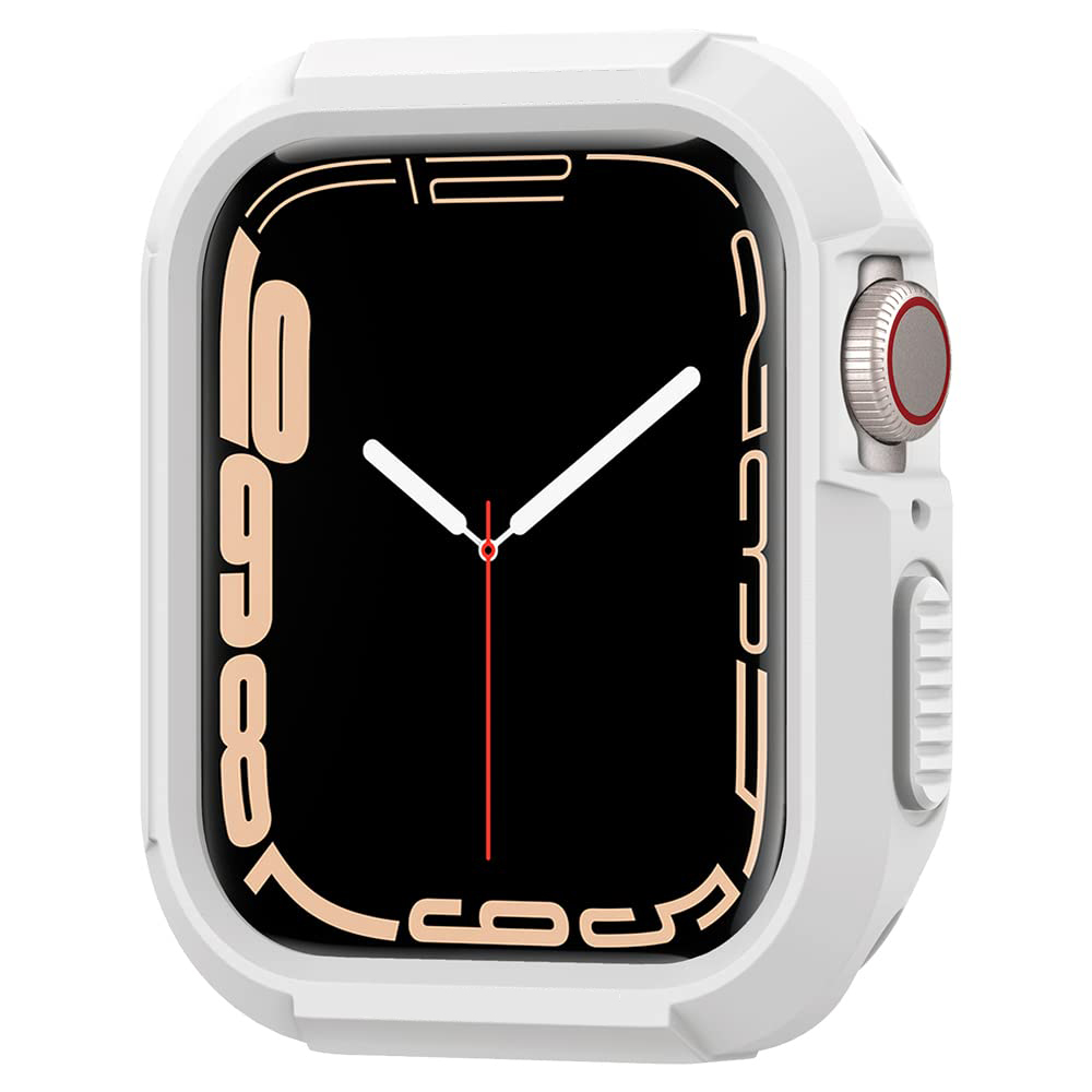 Wytrzymałe etui na Apple Watch Case 44mm 40mm 45mm 41mm 9 8 se 6 3 iWatch Accessorie TPU Screen Protector Apple watch serie 7 case: Blonde / 7 Cali i Powyżej