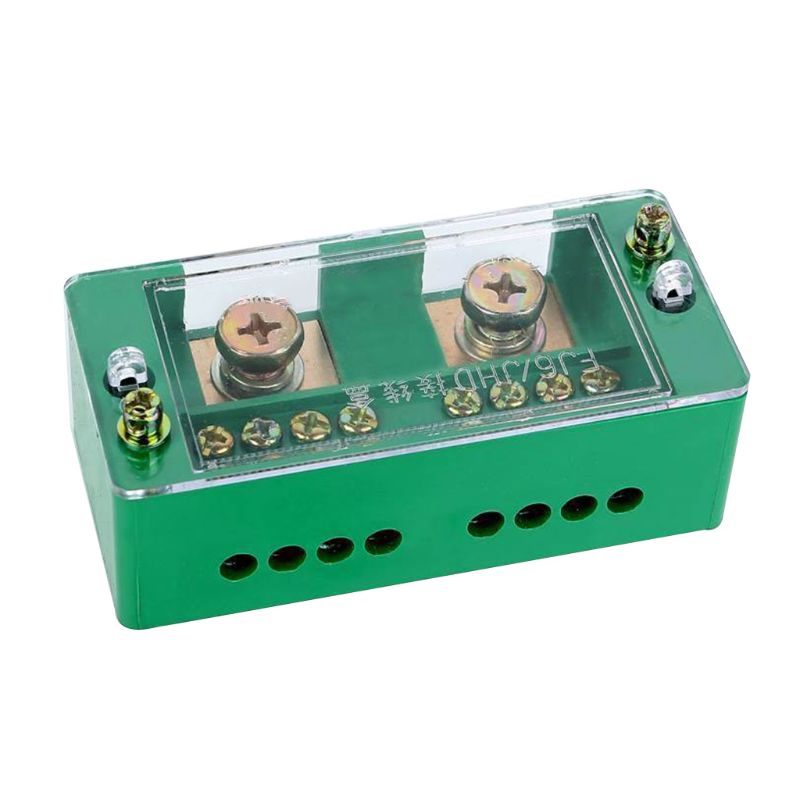 Single Phase 2IN 4/6/8/12 OUT Wire Terminal Box Household Distribution Box Terminal Junction Case
