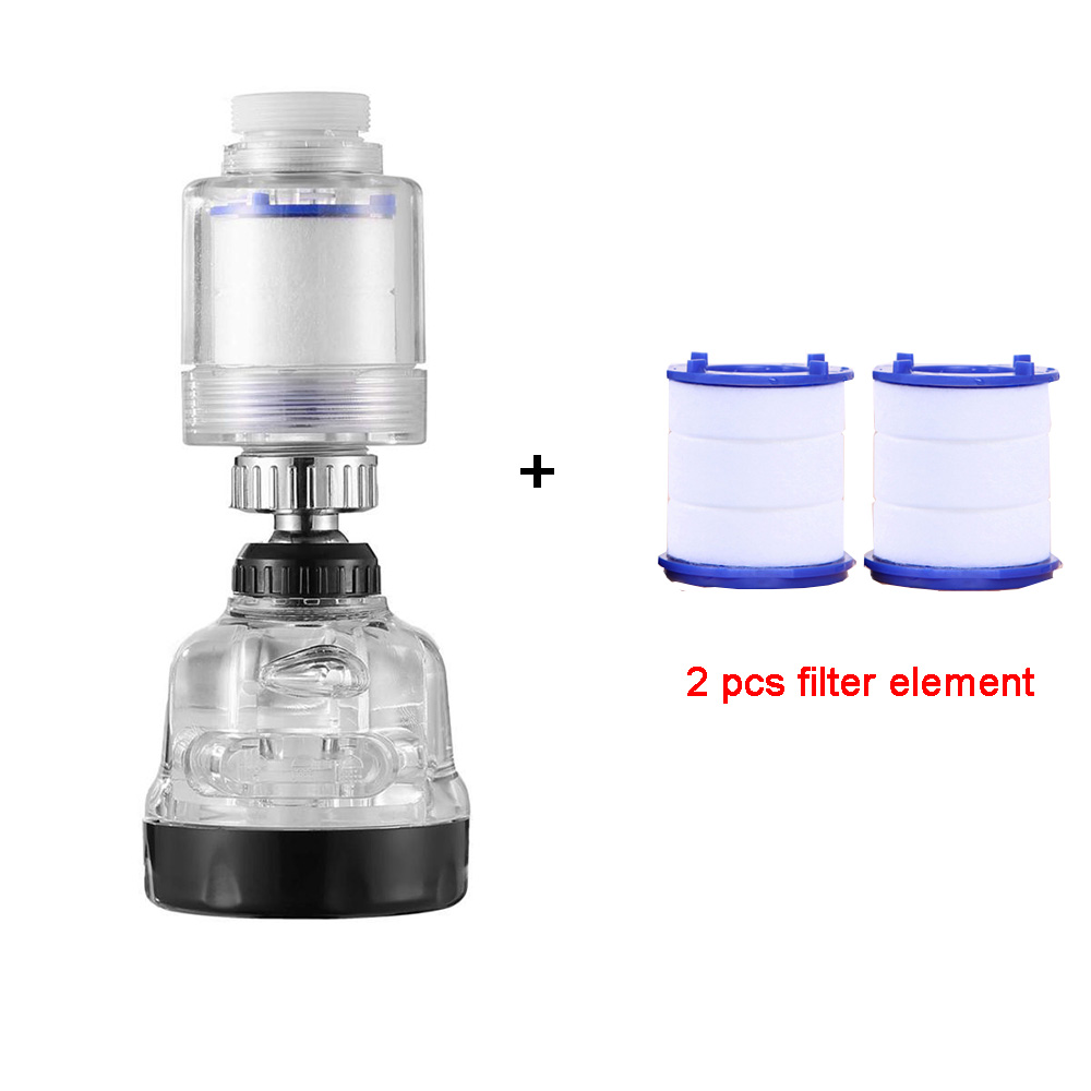 Zhangji 3 Modes Faucet Aerator 360 Rotatable Kitchen Chlorine Removal Purify Splashproof Saving Tap Spray Water Faucet Filter: shower set