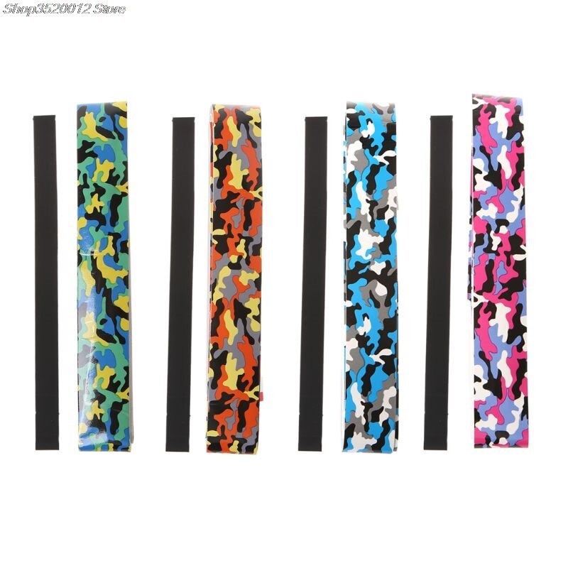 Outdoor Sports Camouflage Tennis Badminton Racket Grip Anti-Skid Sweat Absorbent Tape Overgrip Fishing Rods Sweatband