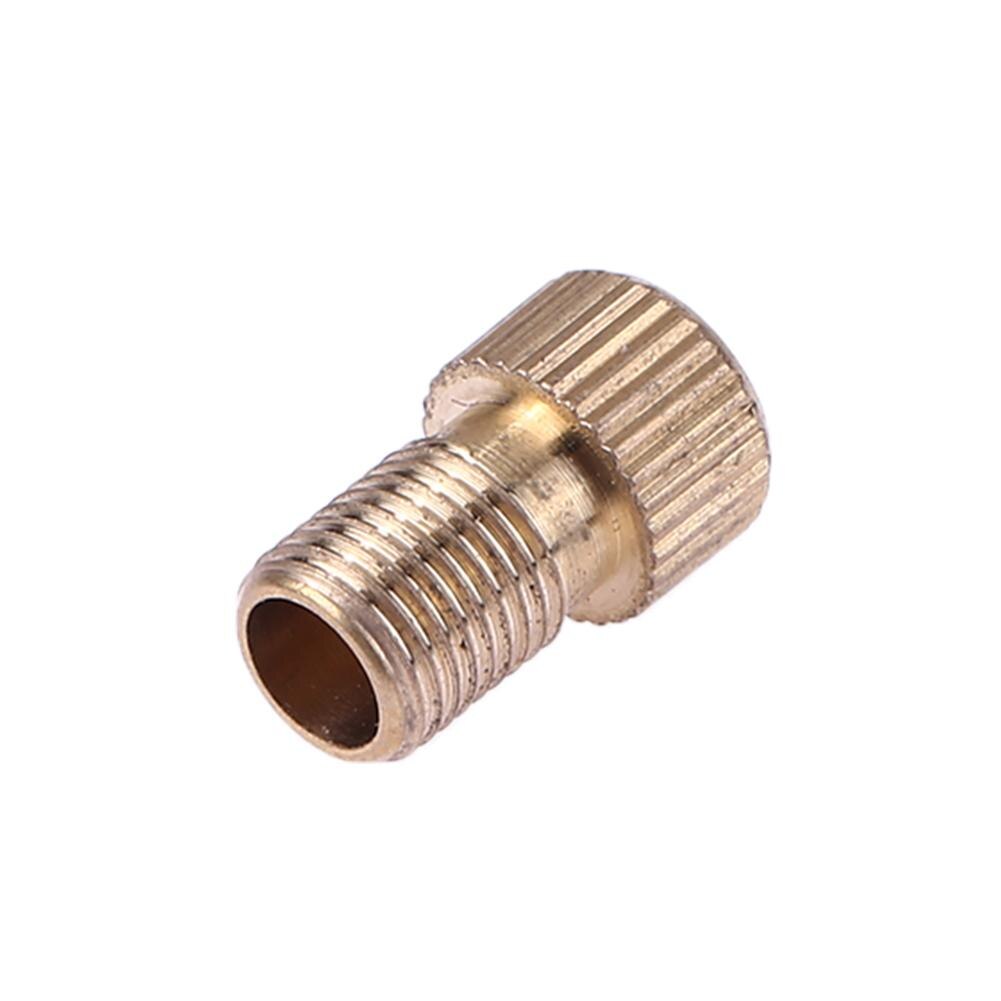 1/2/5/10pcs Bicycle Pump Tire Valve Adapter Convert Aluminum Alloy Tire Bike Air Valve Adaptor Wheels Nozzle Cycling Accessories: 1PCS