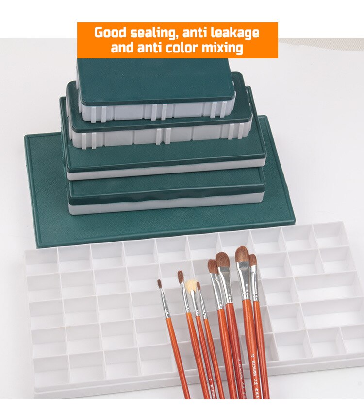 Pigment Doos Grote Capaciteit Toner Box Art Pigment Doos Gouache Pigment Acryl Pigment Doos