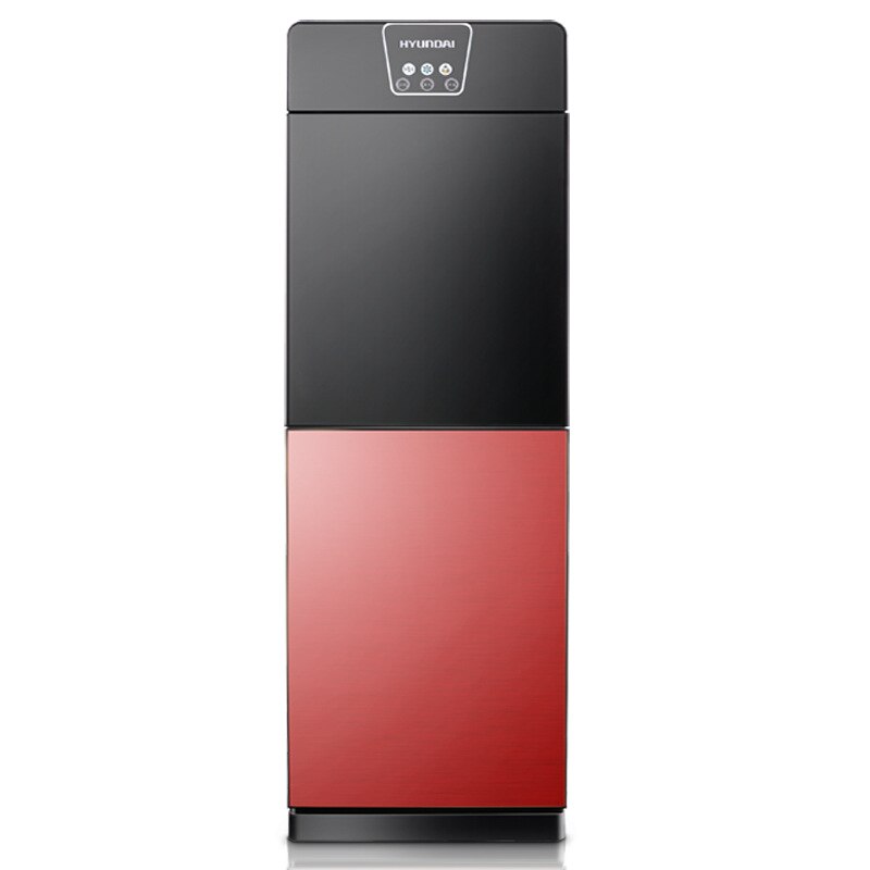 720W Moderne Neue Wasser Dispenser Vertikale Office Home Eis Warme Energie Doppel Tür Gehärtetem Glas