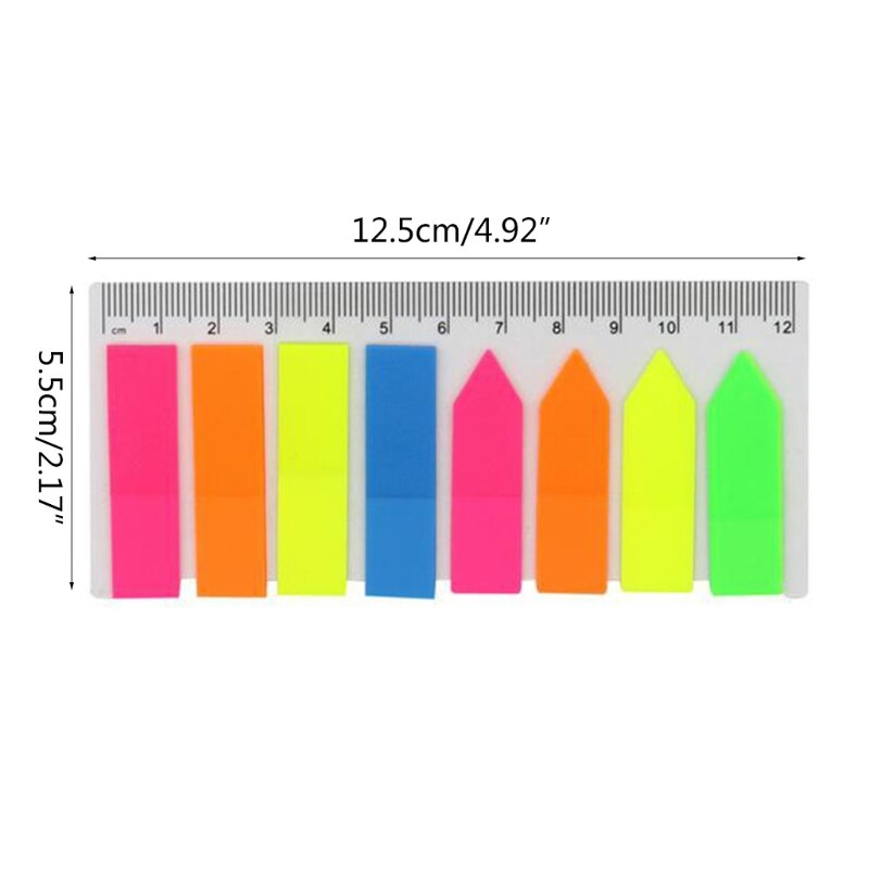 F3MA Rectangle Tabs Notebooks Paper Stickers Pad Self-adhesive Notes Paper Sets Students Office Home Supply for students