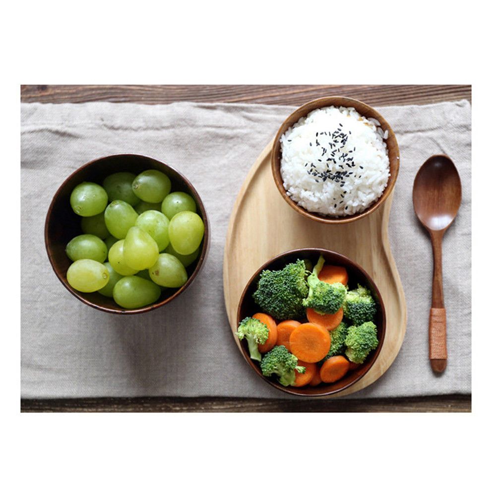1 Sets Bowl Ceramic Tableware Kitchen Dining Rice Fruit Salad Noodle Soup Bowls With Spoon 90179