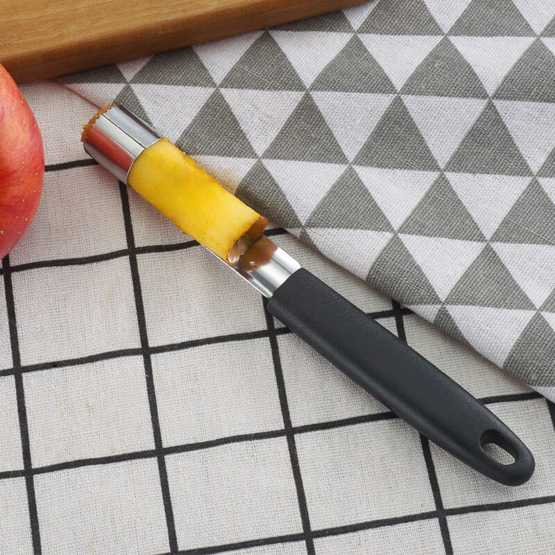 Fruits Pomme Énucléés Noyau De Noyau Séparateur Gadgets De Cuisine En Acier Inoxydable De Décapant De Graine avec Forte Lames Dentelées