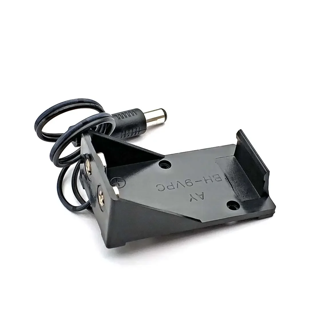 9V Battery Clip Holder Case Box with Wire Leads DIY