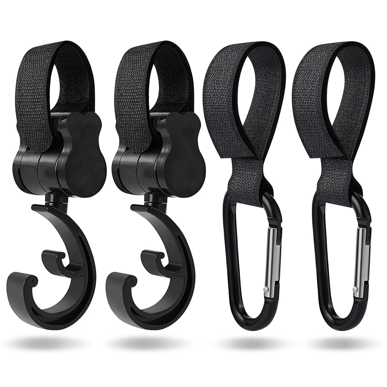 Gancho multiusos para cochecito de bebé, accesorios para carrito de compras, accesorios multifuncionales, gancho para cochecito de bebé, organizador para carrito