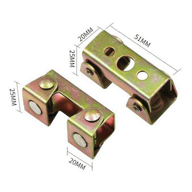 V Type Welding Jig Magnetic Welding Clamps Fixture Adjustable for Door Window Tool V Pads Weld Holders Hand Tool 6Pcs