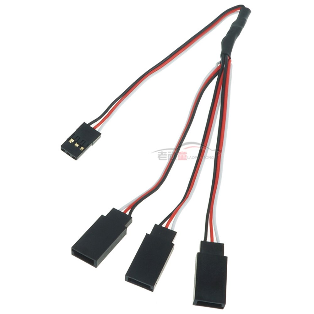 RC Auto Fernbedienung Modell Autos 15/20/30CM 2-in-1 3-in-1 Y Kabel Servo Verlängerung Kabel Verbindung Linie: 3 in 1  20cm