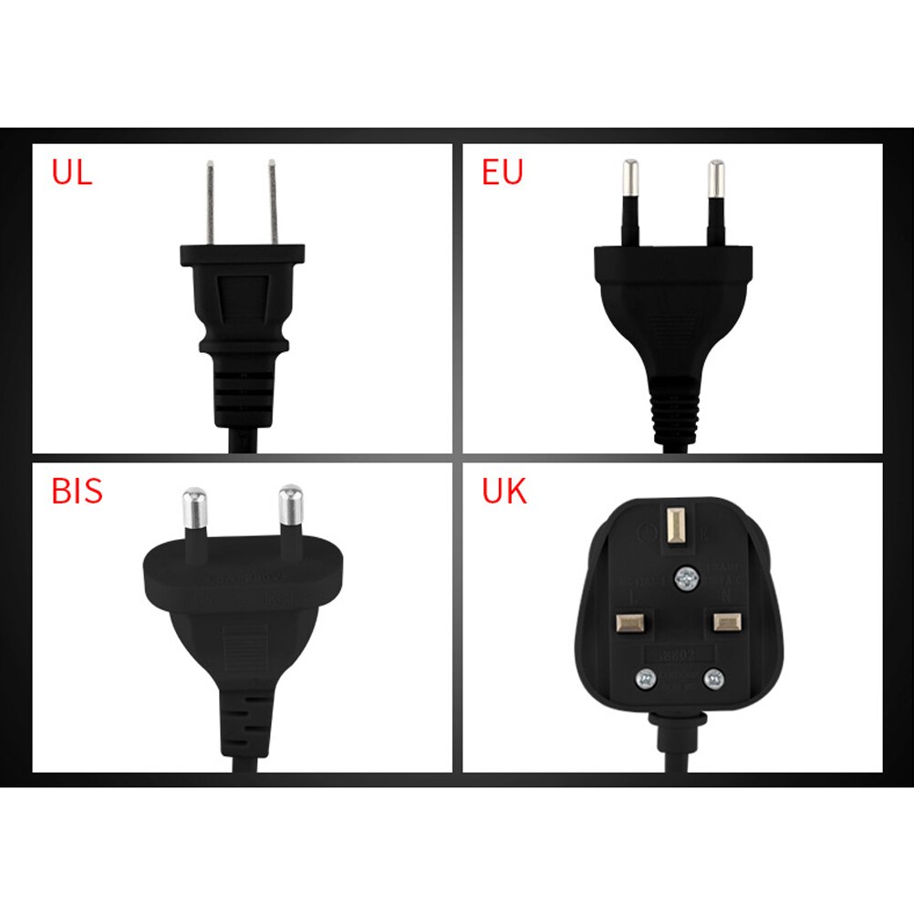 Rechargeable LCD 4-Slots Smart Battery Charger for Batteries (US Plug)