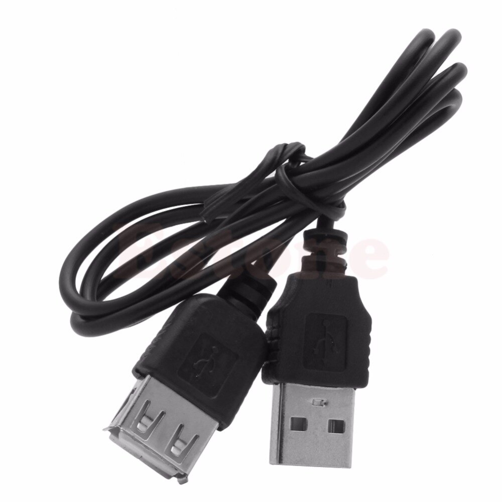 1 Pc Usb 2.0 Man-vrouw Extension Extend Cable Cord JU03