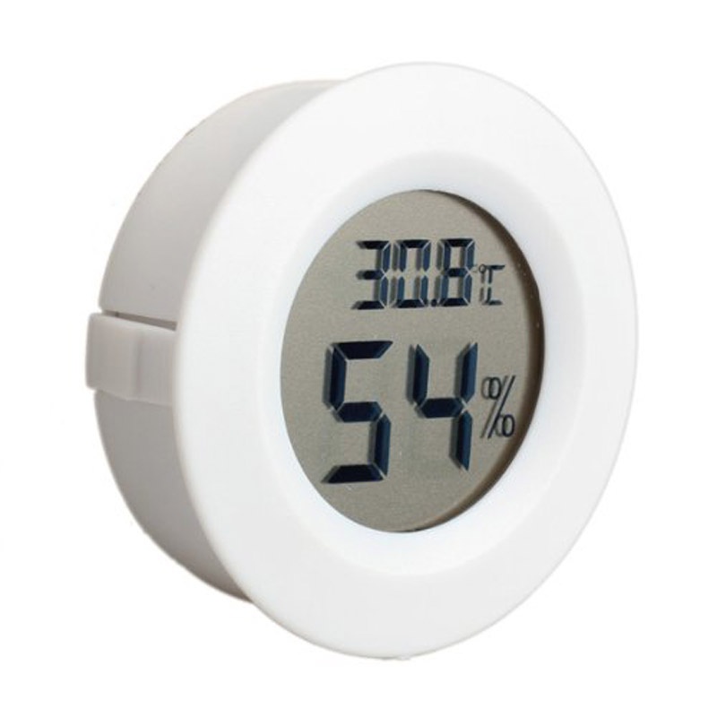 Mini Digital Hygrometer Thermometer Hygrometer Celsius (White)