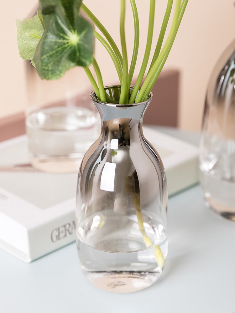 Vase de mariage en verre, accessoires de maison, Terrarium moderne, récipients à fleurs, pour décoration de salon