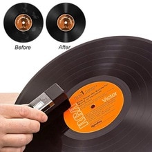 Vinyl Record Cleaning Brush Set Phonograph Stylus Velvet Anti-static Cleaner Kit 2 in 1 Cleaning Kit Turntables Cleaning Kit