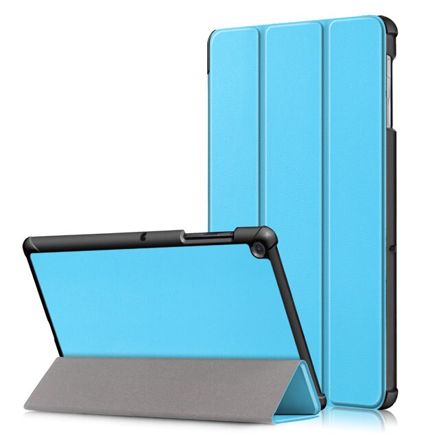 Ultra-thin Magnetic Smart PU Leather Cover for Samsung Galaxy Tab S5e SM-T720 T725 10.5" Tablet Auto Sleep/Wake Funda Case: Light Blue