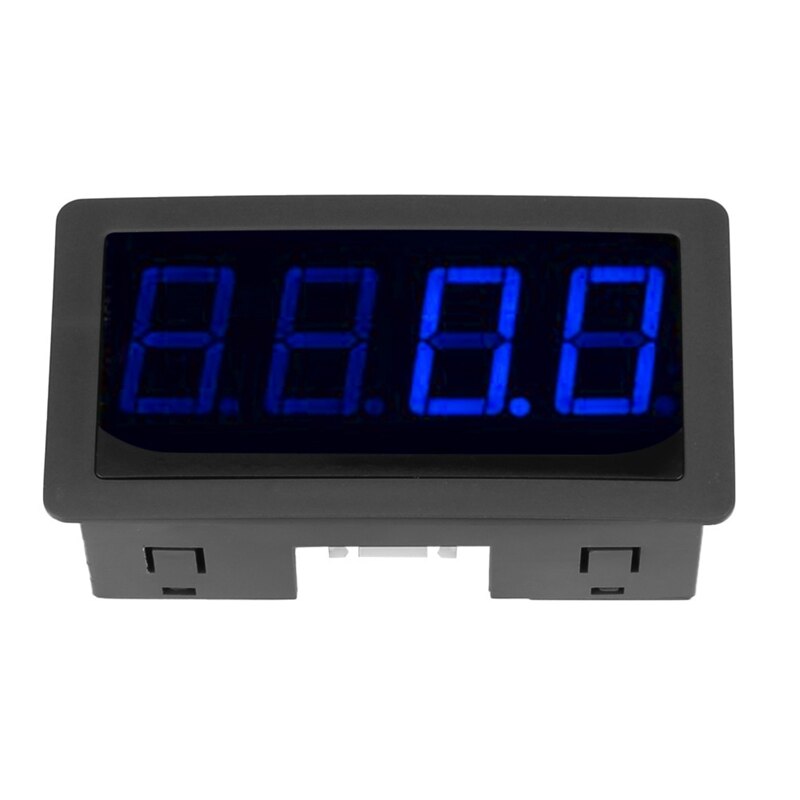 Digital Tach Hour Meter Tachometer 4-Digit Tachometer Hall Switch Sensor RPM Speed Meter 10-9999RPM Blue