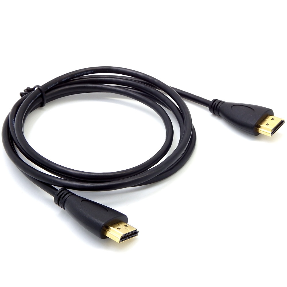 1m 4k Hd Hdmi Cable Super Speed ​​3d Hdmi 1.4cm Wide True Hd Dolby 7.1 Cable With Ethernet Audio Return Channel