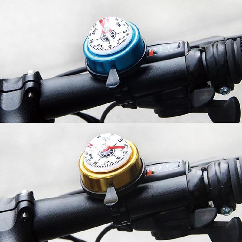 Fietsbel mountainbike kompas bel racefiets antidiefstalbel geluid helder grote bel fietsaccessoires