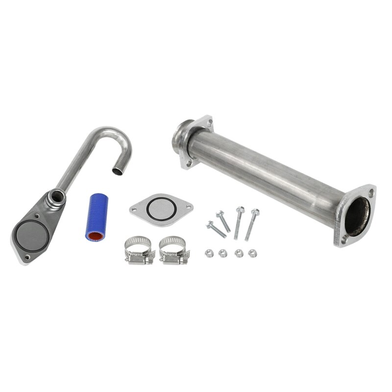 6.0L Powerstroke-Crude Oil Complete EGR Bypass and Delete Kit for 2003 Ford F250 F350 F450 F550 Excursion