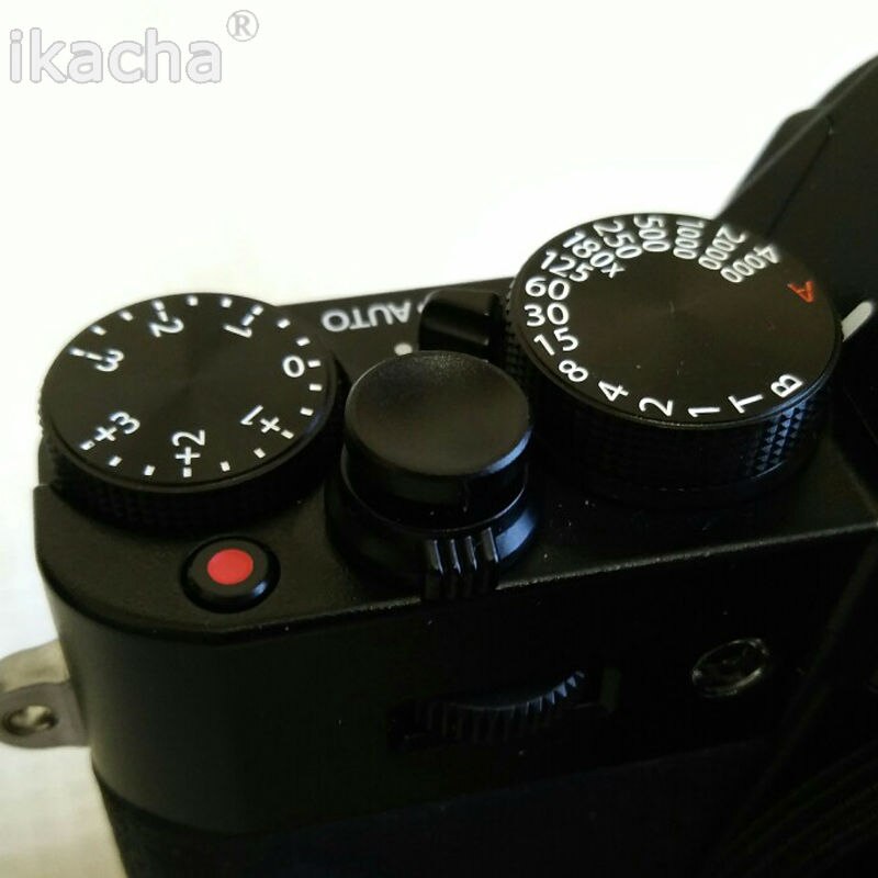 3pcs/kit Red Black Sliver Small Soft Release Button For Leica M6 M3 MP M8 M9 For Fujifim x100 x10 X-Pro1 X-E1 X-E2 Camera