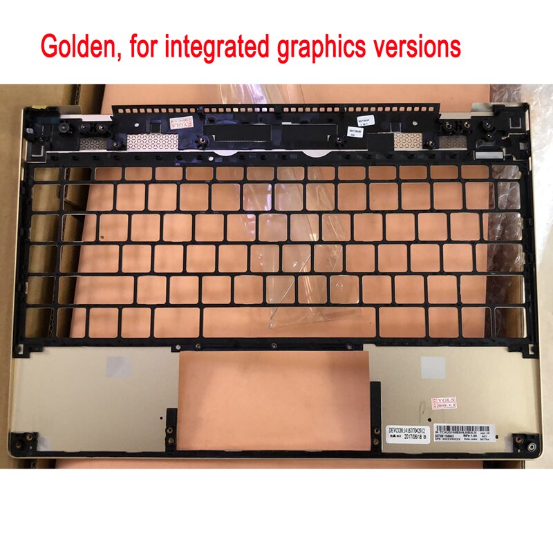 Laptop Keyboard Frame for HP Envy 13-AD Palm Rest Housing Tpn-i128 Upper Case LCD Back Shell Top Cover