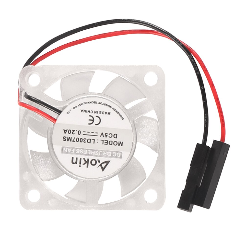 4Pcs Raspberry Pi Koelventilator Borstelloze 30X30X7Mm 3007 Fan Cpu 3.3V 5V koelventilator Voor Raspberry Pi 4 Model B, 3 B +, Pi 3