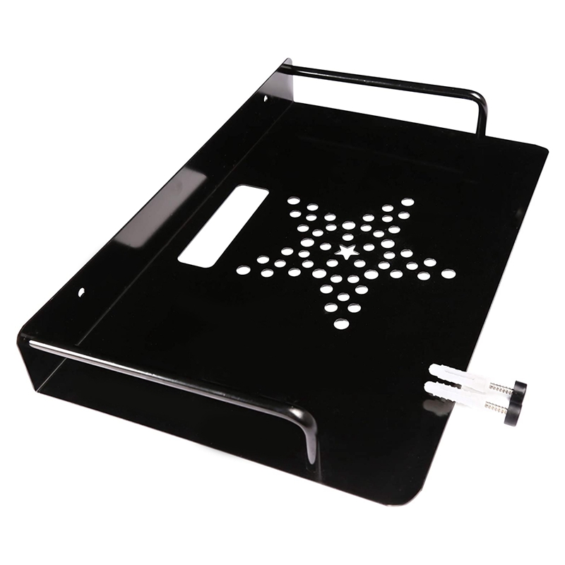 Soporte de estante de montaje en pared para DVD, estante de aluminio para TV, enrutador, Mini PC, accesorios de TV: Default Title