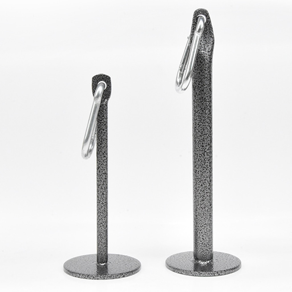 Stål vægtplade læssestift greb styrketræning vægte holder 17cm
