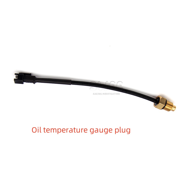 För nmax 155 xmax 300 125 koso instrumenttillbehör vattentemperaturmätare kontakt förlängningsledning vattentank temperaturplugg: Svart