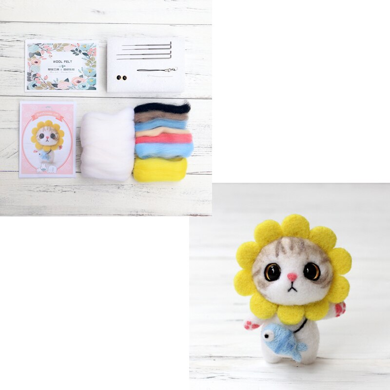 Muñeco de gato con Panda para manualidades, – Grandado