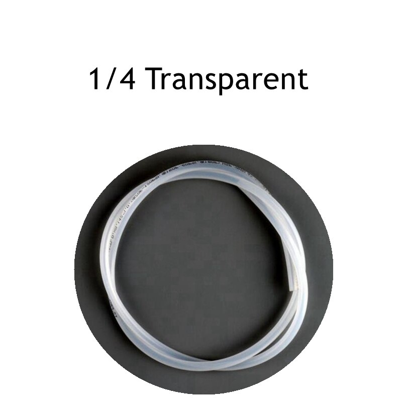 5m/viel 1/4'' 3/8'' PE Rohr Weiß/verrotten/Blau/Schwarz/transparent Lebensmittel Klasse flexibel haushalt RO Wasserfilter Schlauch Sanitär: 1 4 touming