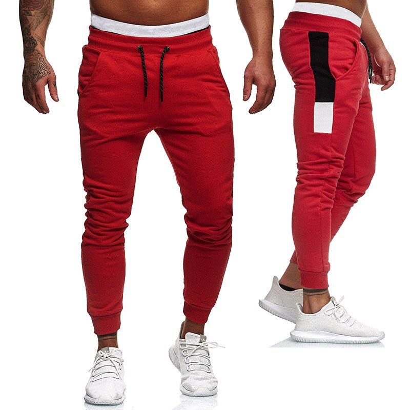 Winter wollen hoodie heren elastisch casual baggy gevoerd trainingspak decolleté harem heren plus size broek
