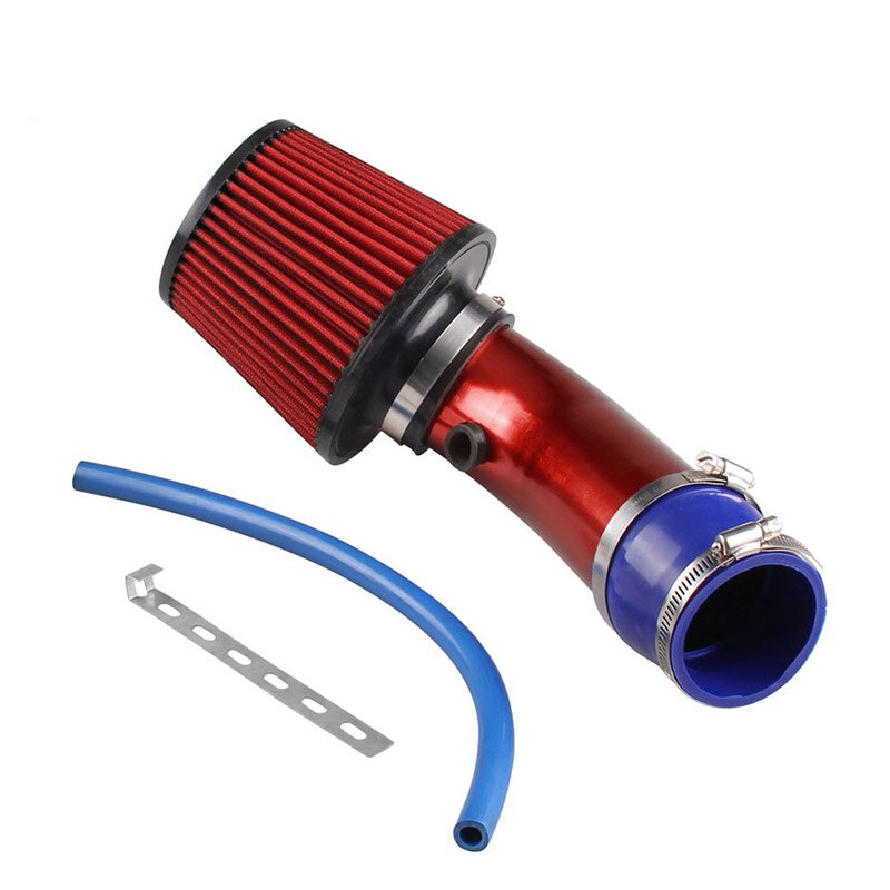 Alumimum Car Cold Air Intake System Turbo Induction Pipe Tube+Cone Air Filter