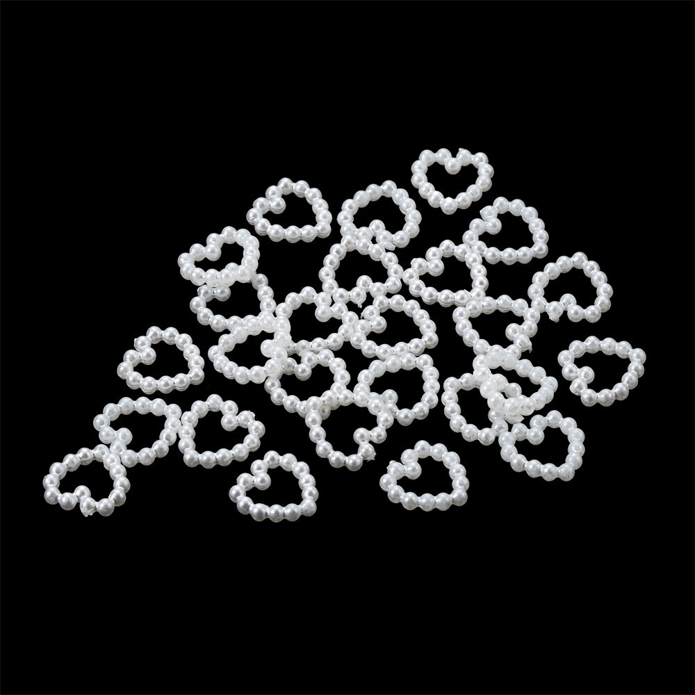 100 Pcs Butterfly Imitation Pearl Nail Art Decorative Stickers 11 Styles For DIY Bow Phone Case Glue Cabochon Decorative Crafts: 5