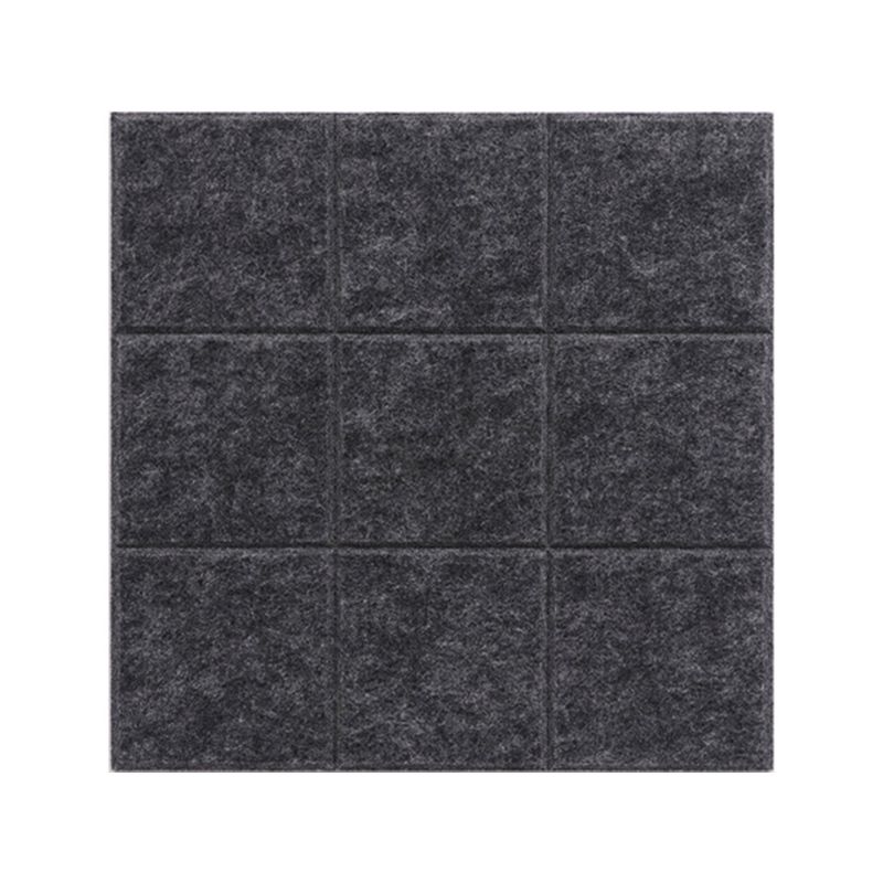 Wall Photo Display Board Felt Message Board Bulletin Board Household Wall Background Felt Schedule Memo Board 30x30cm Y98A: Dark gray