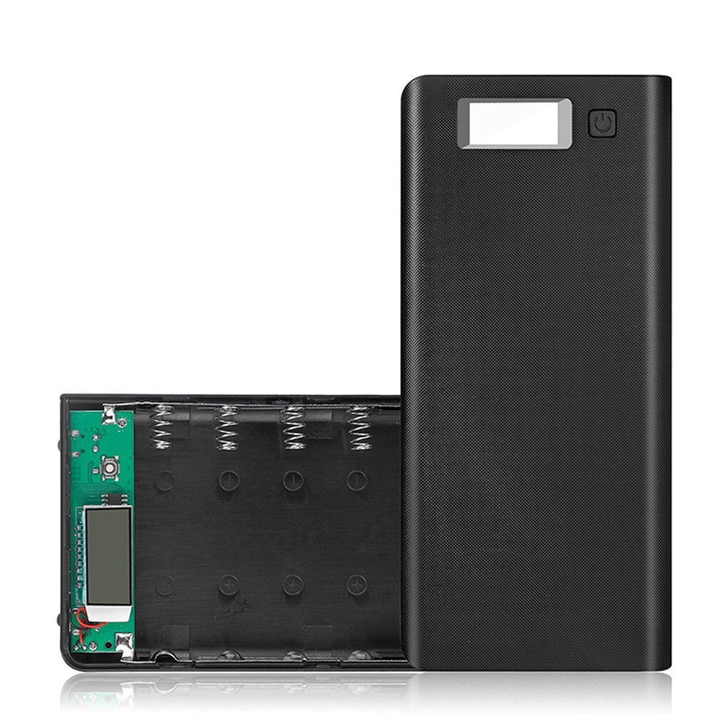 8*18650 Batterij Draagbare Power Bank Case Kit Digitale Display Lassen-Gratis 8*18650 Mobiele Power Box kit Draagbare Batterij Shell